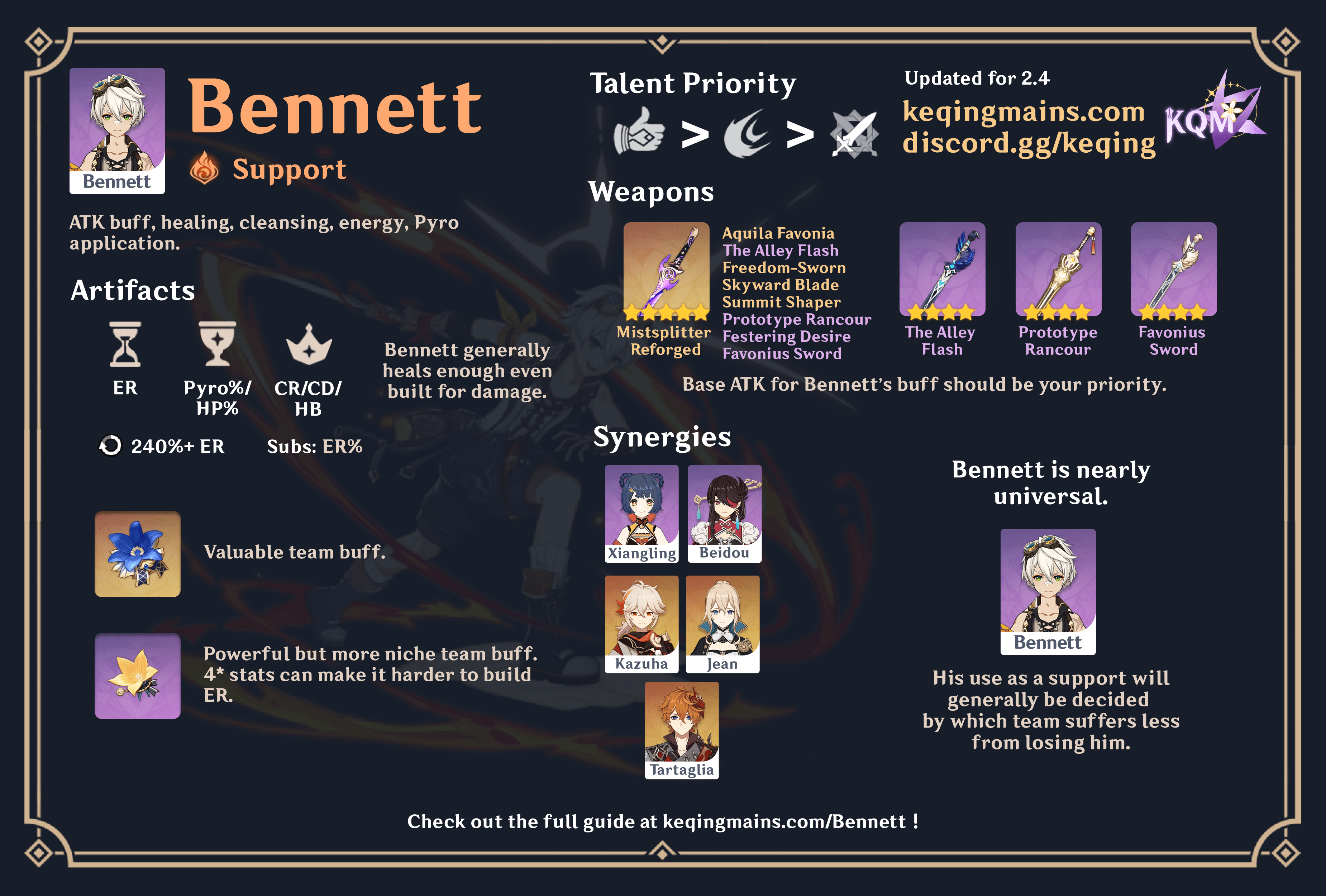 Bennett Support