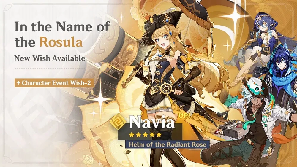Genshin Character wish banner 2 - KQM